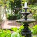 english garden fountain